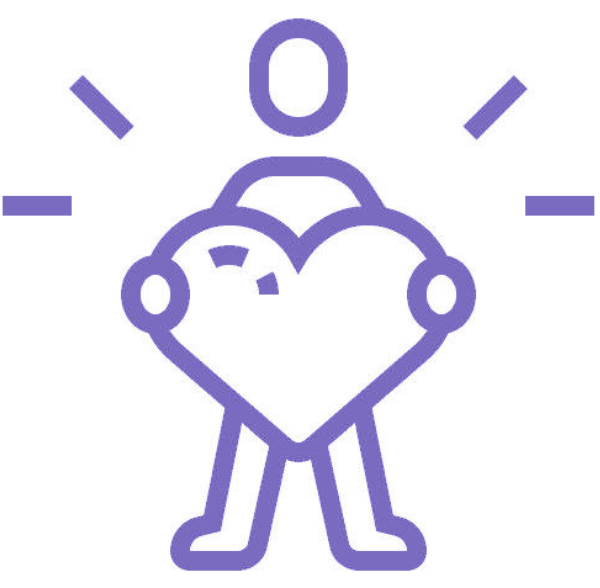 Icon of healthy person