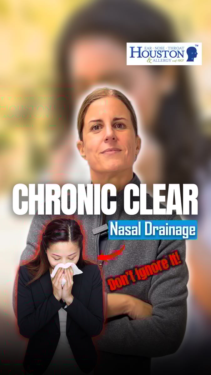 Chronic Clear Nasal Drainage