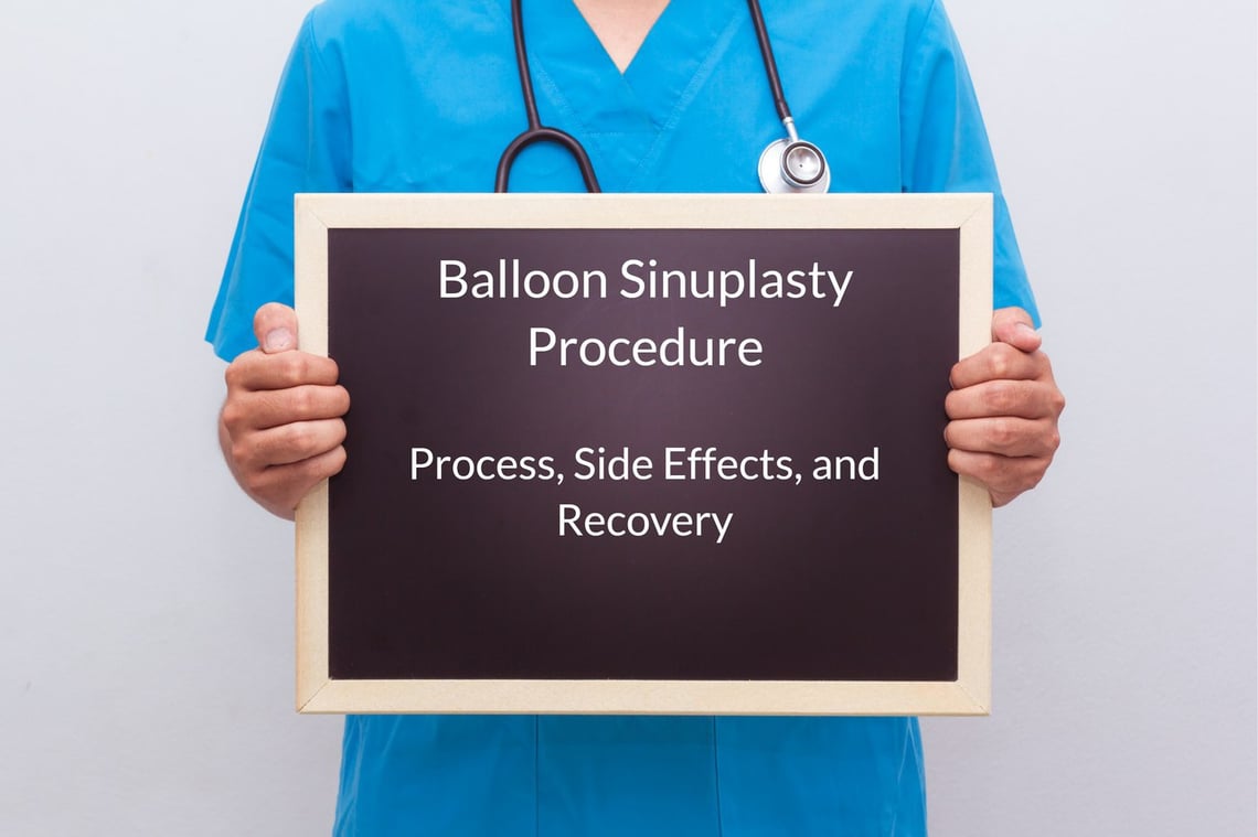 balloon sinuplasty procedure process side effects and recovery