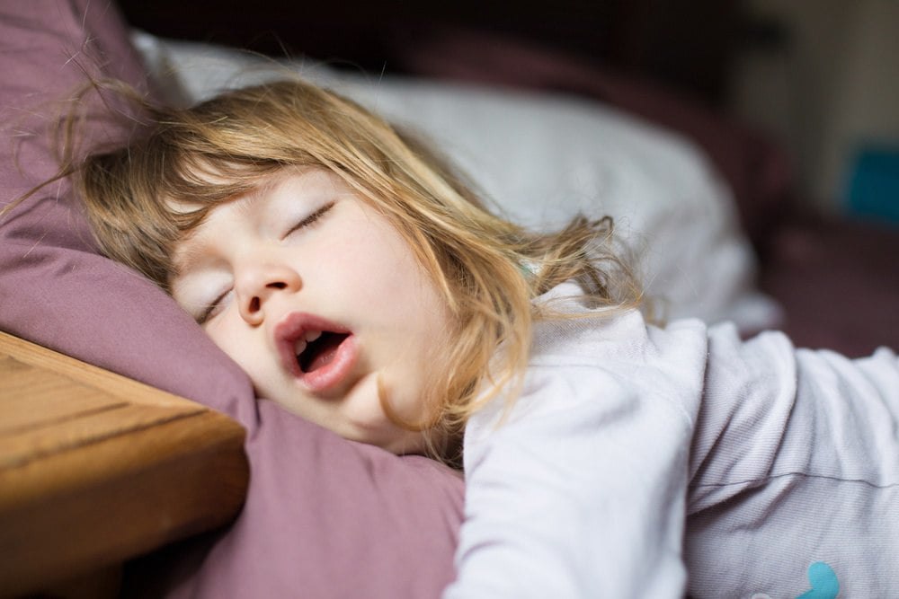 child snoring and sleep apnea in children