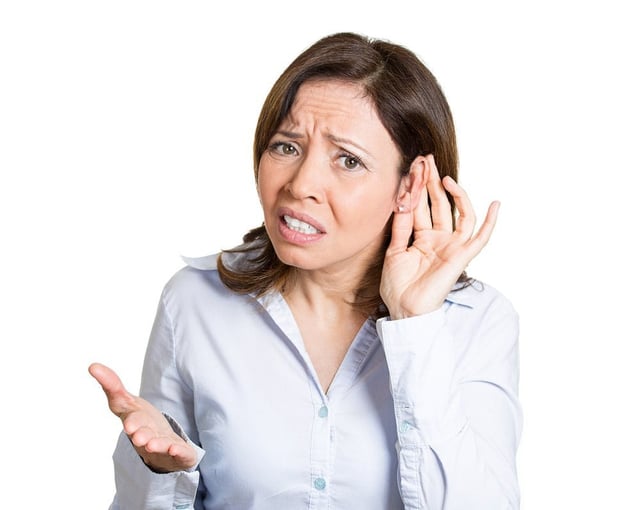 hearing loss frustrated and stressed