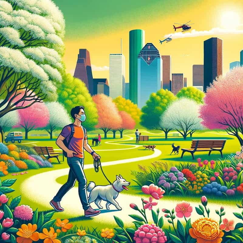 Spring allergies in houston