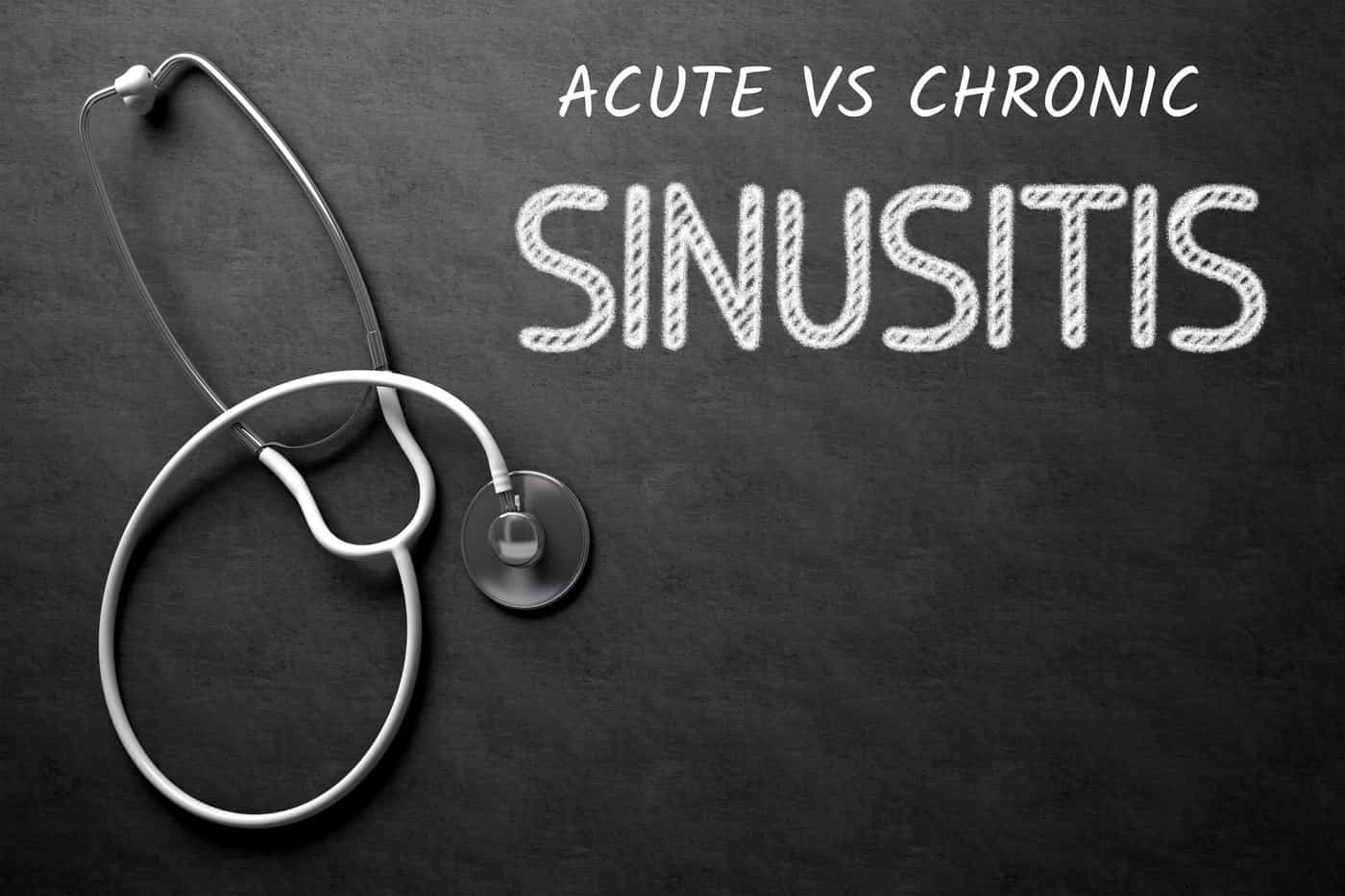 acute vs chronic sinusitis